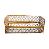 Bed rattan with extra bed