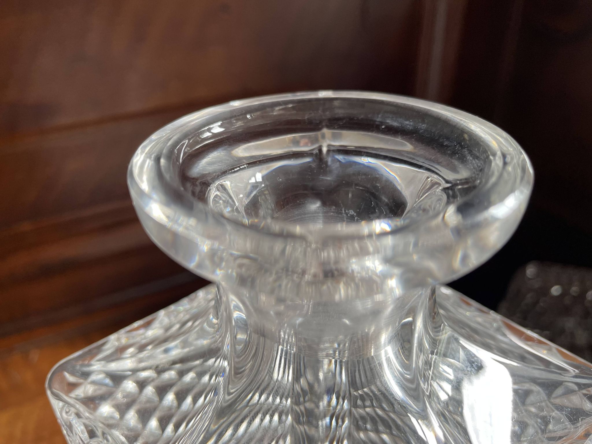 Carafe pointe de diamant