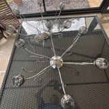 Ceiling light with glass paste globe