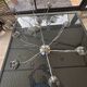 Ceiling light with glass paste globe