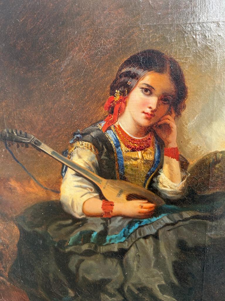 Painting - Painting on canvas orientalist late nineteenth century