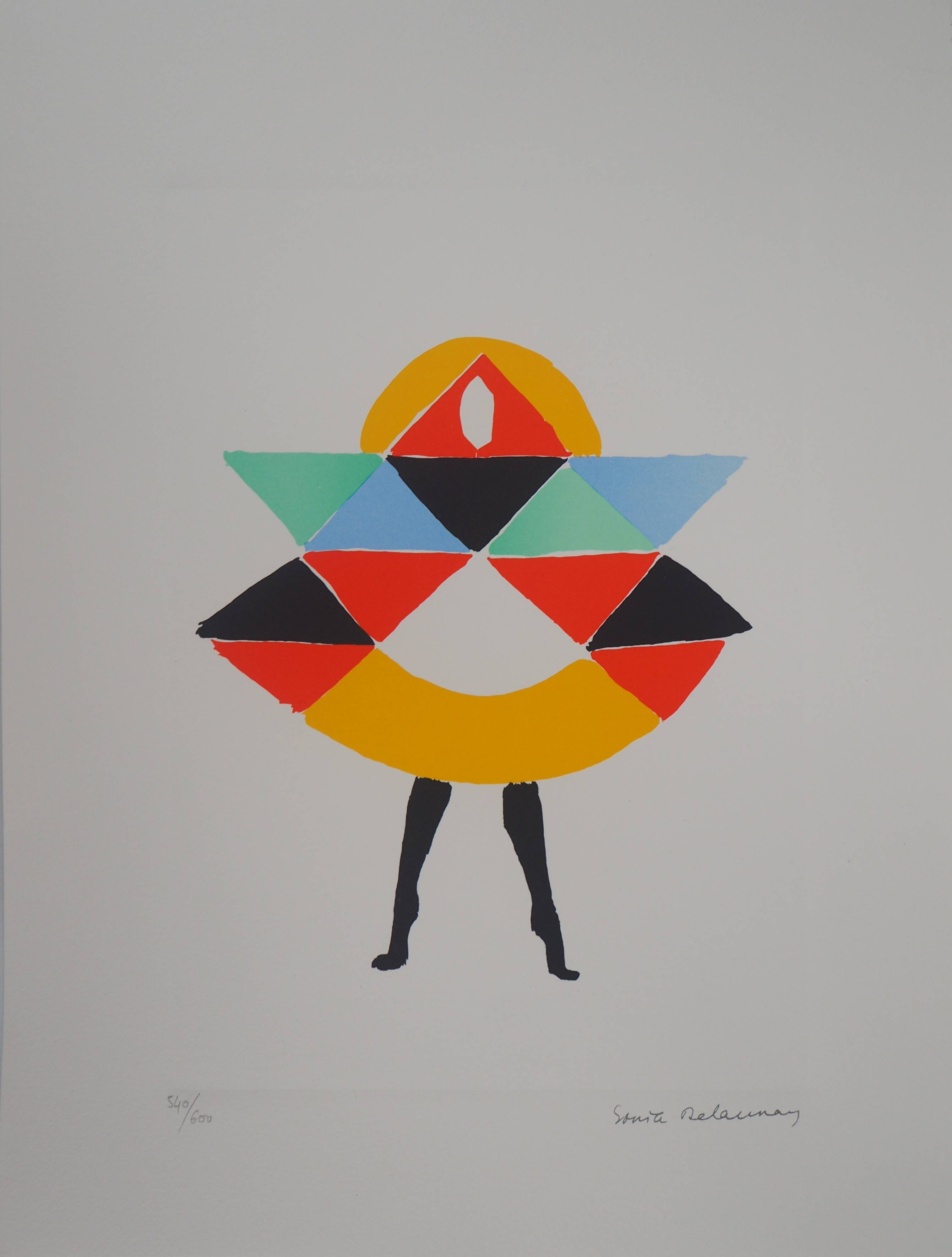 Sonia Delaunay: Carnival - Signed lithograph