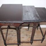 Wooden nesting table. 3 small nesting tables.