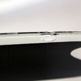 Large Vintage Czechoslovakian Opaline Glass Pendant Lights, 1970s, Set of 2