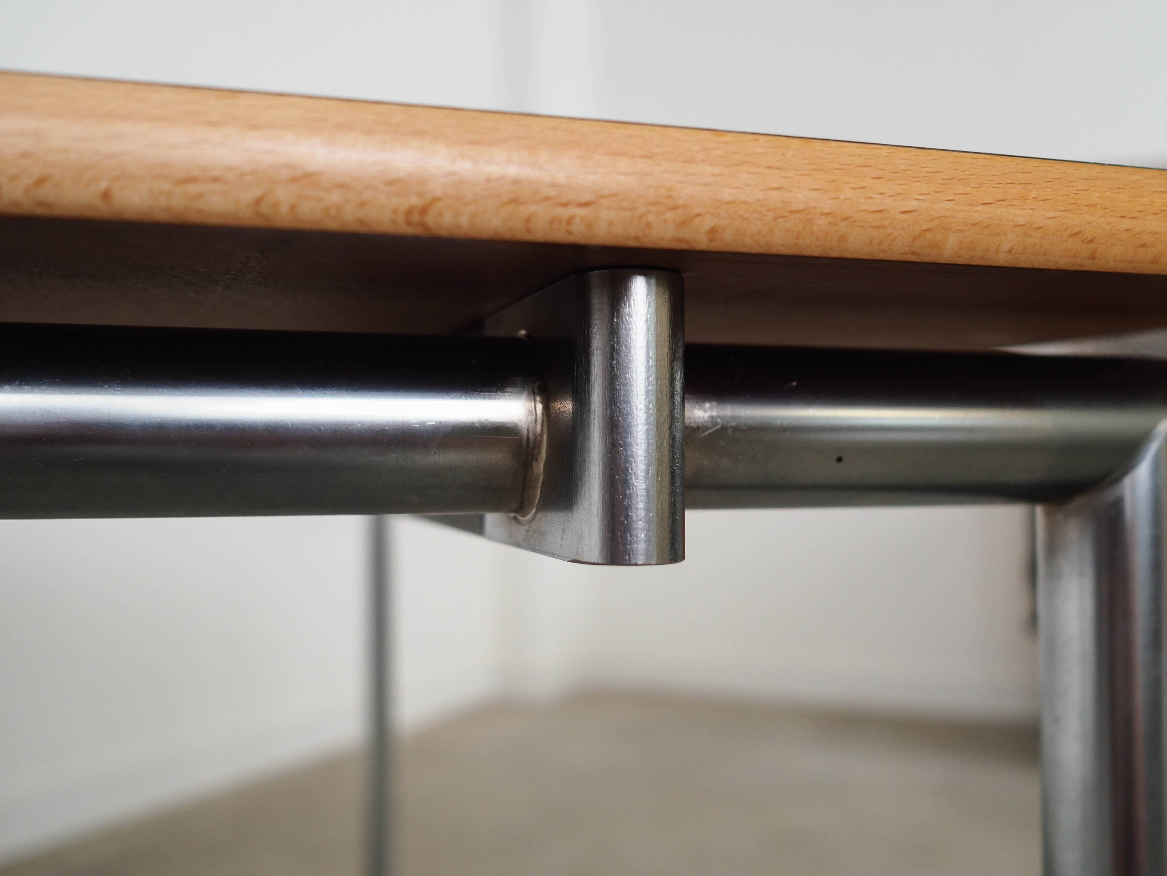 Laminated table, Danish design, 2000, manufactured by Randers Møbelfabrik