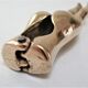 Massive brass anthropomorphic nutcracker vintage woman legs