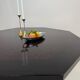 Octagonal dining table in resin, Italy 1970s