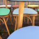 (lot) 14 Heart Compass Multicoloured Chairs