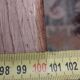 Solid oak farmhouse table 260x100