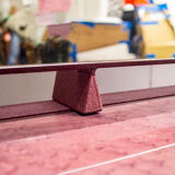 Console avec miroir postmoderne par Saporiti Italia, années 80