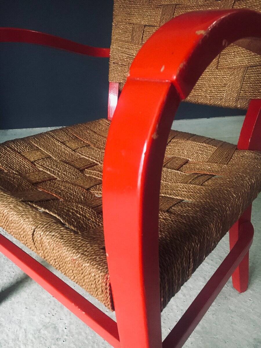 Mediterranean Armchairs, France, 1950s, Set of 2