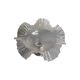 Antique wire glass bonbonniere on silver base