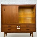 Buffet bar showcase of the 50s - 60s