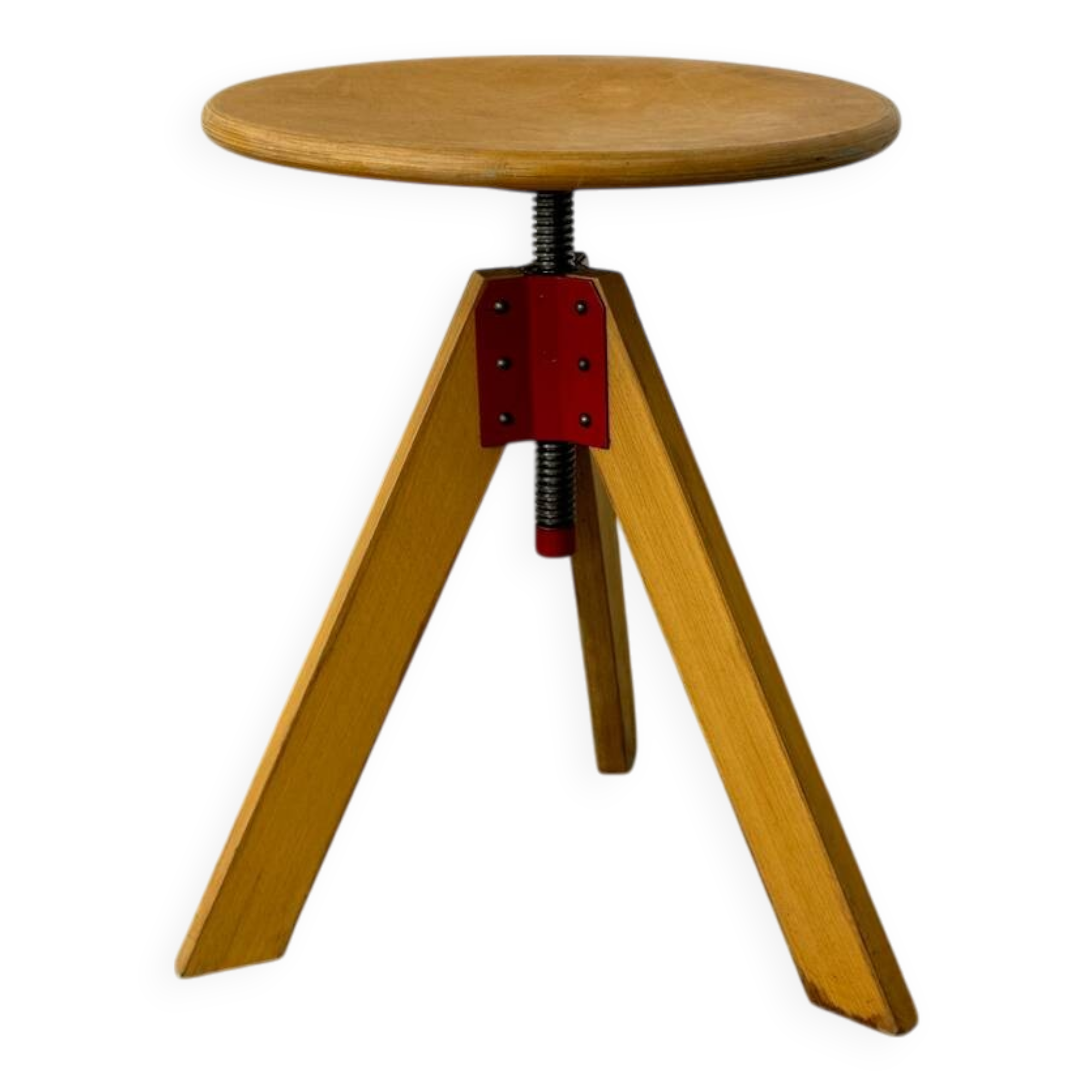 Italian modernist swivel stool by D’ Urbino & Lomazzi, De Pas for Zanotta,