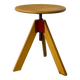 Italian modernist swivel stool by D’ Urbino & Lomazzi, De Pas for Zanotta,