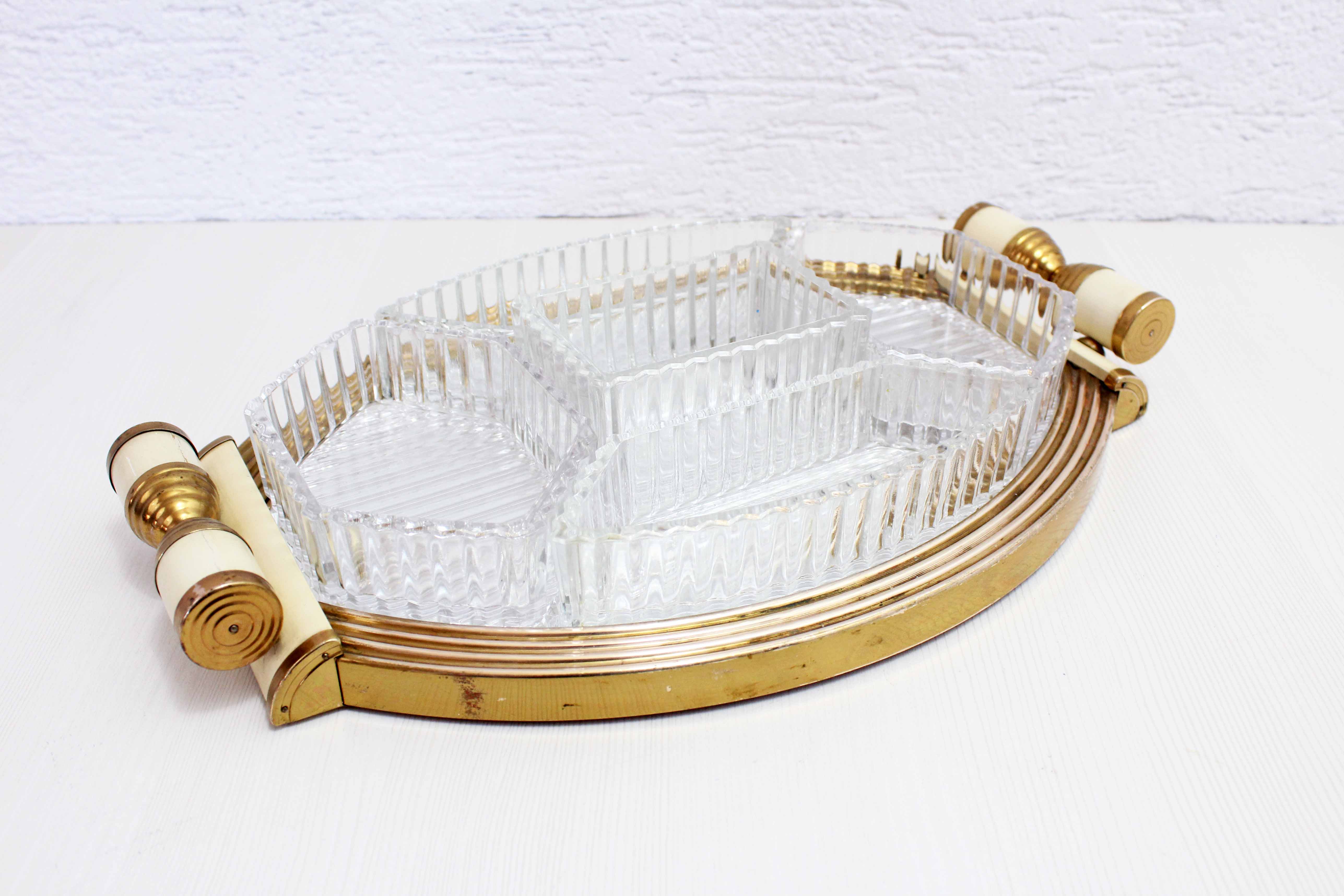 Art Deco mirror tray
