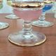 7 multicoloured stemmed glasses from the 1950s
