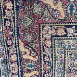 Ancient Persian Kirman carpet end 140x218 cm