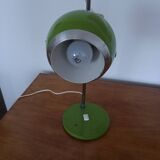Vintage green eyeball table lamp
