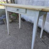 Farmhouse table with extensions