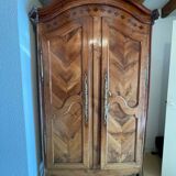 19th-century antique wardrobe