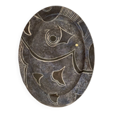 Large ceramic dish by Bernard Buffat.