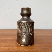 Carafe vase from Lovemose Danish Pottery Studio, mid-century Denmark, 1960s.