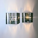 Italian wall sconces, 1960s