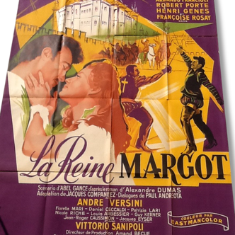 Original poster Queen Margot 1954