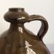 Old terracotta jug glazed Provençal