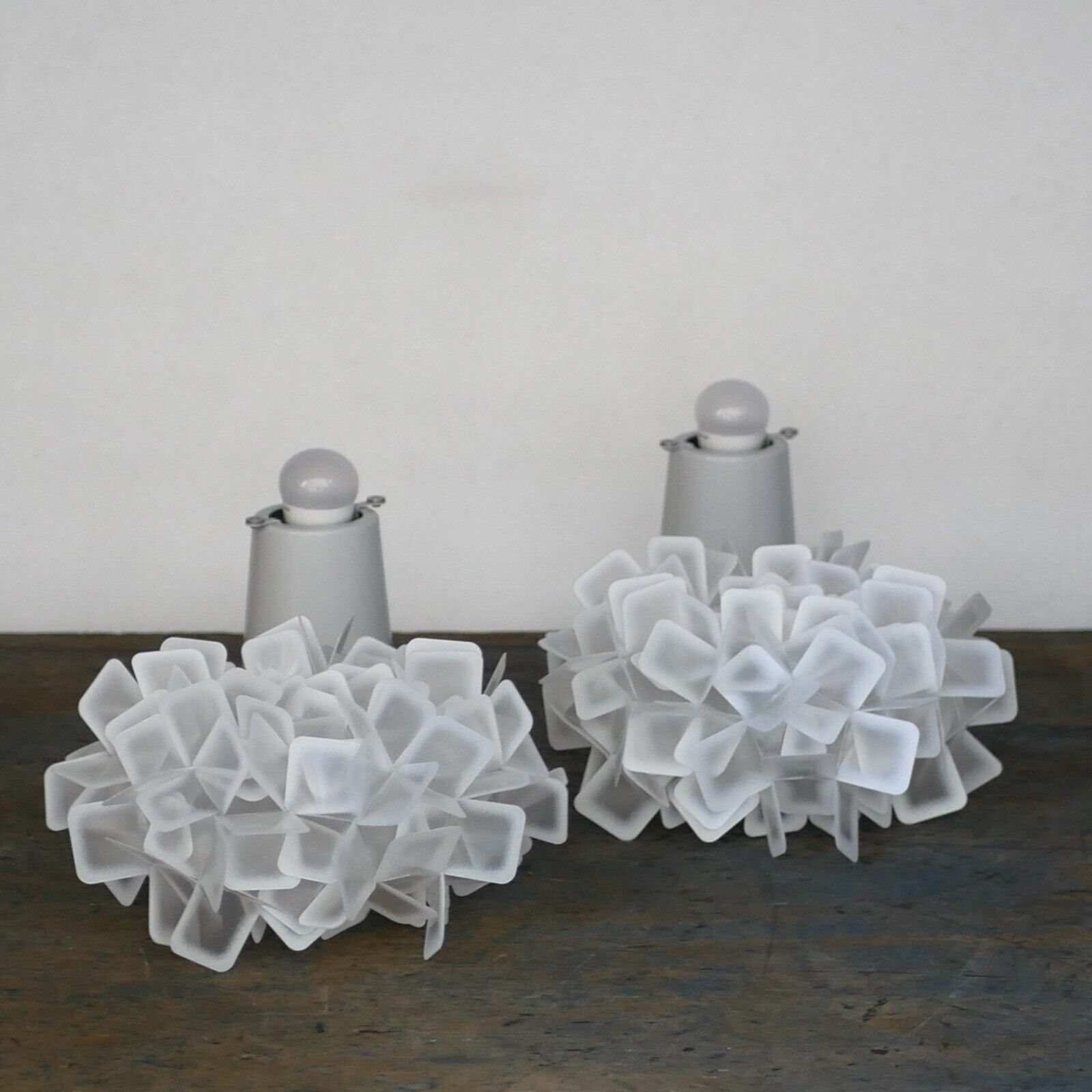 Two mint table lamps Slamp - Clizia Table - Modern design