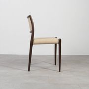 Set of 6 Model 80 Dining Chairs by Niels Otto Møller for JL Møllers Møbel