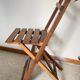 Antique folding chair