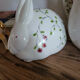 Set of 4 vintage earthenware pieces for bathroom