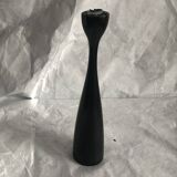 Painted wooden candle holder, Scandinavian