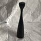 Painted wooden candle holder, Scandinavian