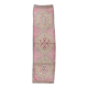 Tapis de couloir Oushak rose pâle