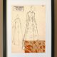 Dessin de la maison Givenchy