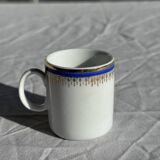 Set of 6 small espresso cups Germer Porcelain, made in Brazil.