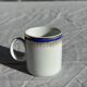 Set of 6 small espresso cups Germer Porcelain, made in Brazil.