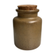 Vintage sandstone pot with cork cap