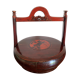 Chinese lacquered basket