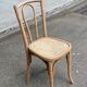 Stripped bentwood bistro chair Thonet no. 18