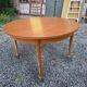 Table scandinave extensible en teck des années 60