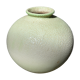 Ovoid vase in vermiculated ceramic art deco Sevres vinsare