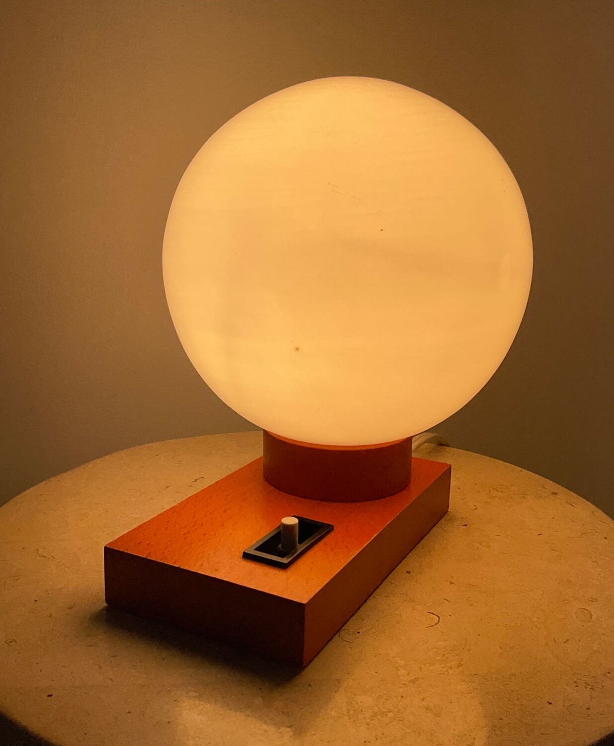 Paire de lampes vintage des années 70