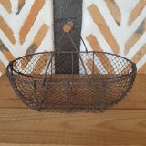 Mesh metal basket