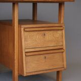 Bureau en chêne. Années 1950