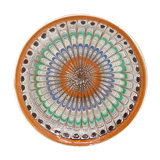 Romanian and vintage dessert plate from Horezu