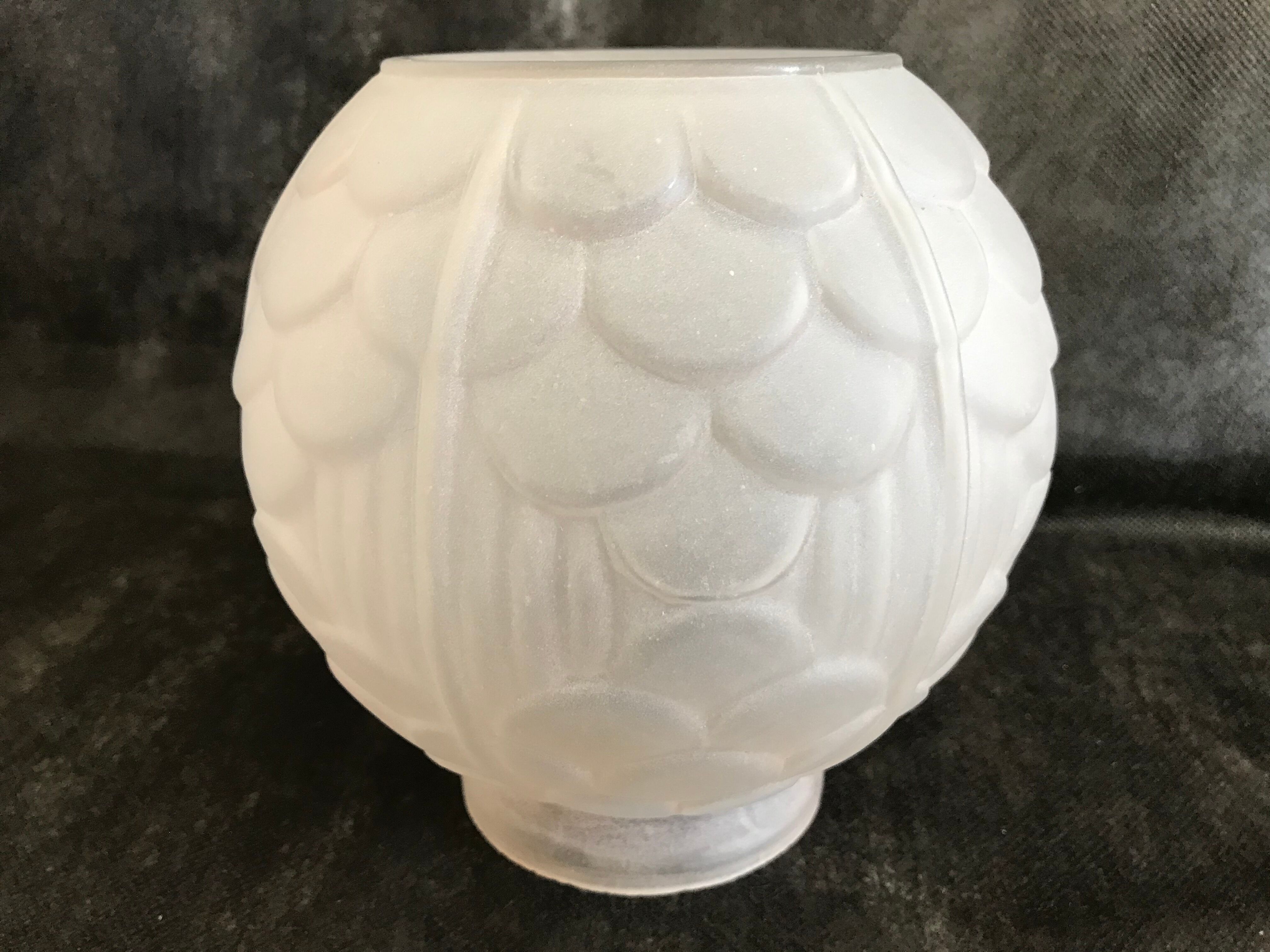 Vase boule made in France